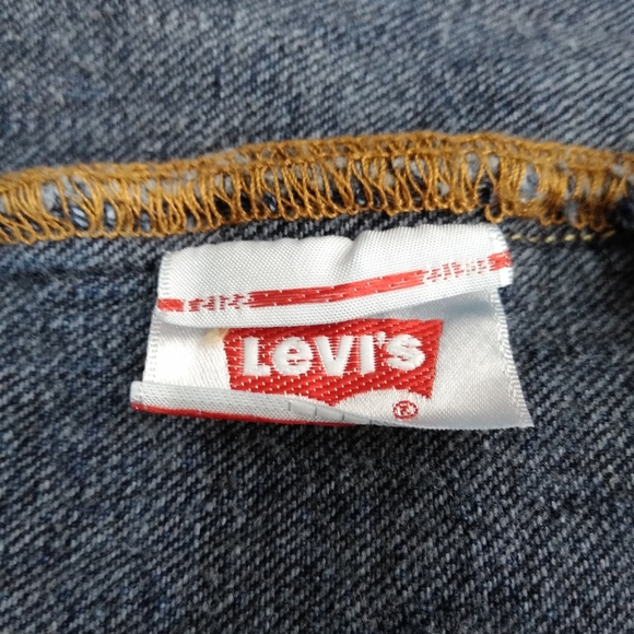 Levi's 501 Women's Shorts Dark Wash - Picture 7 of 10